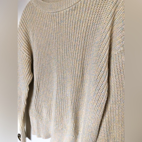 Universal Thread Light Yellow 100% Cotton Sweater - Picture 6 of 6